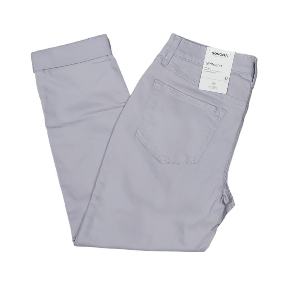 NWT SONOMA LAVENDER GIRLFRIEND JEANS (6 & 12) - Picture 3 of 15